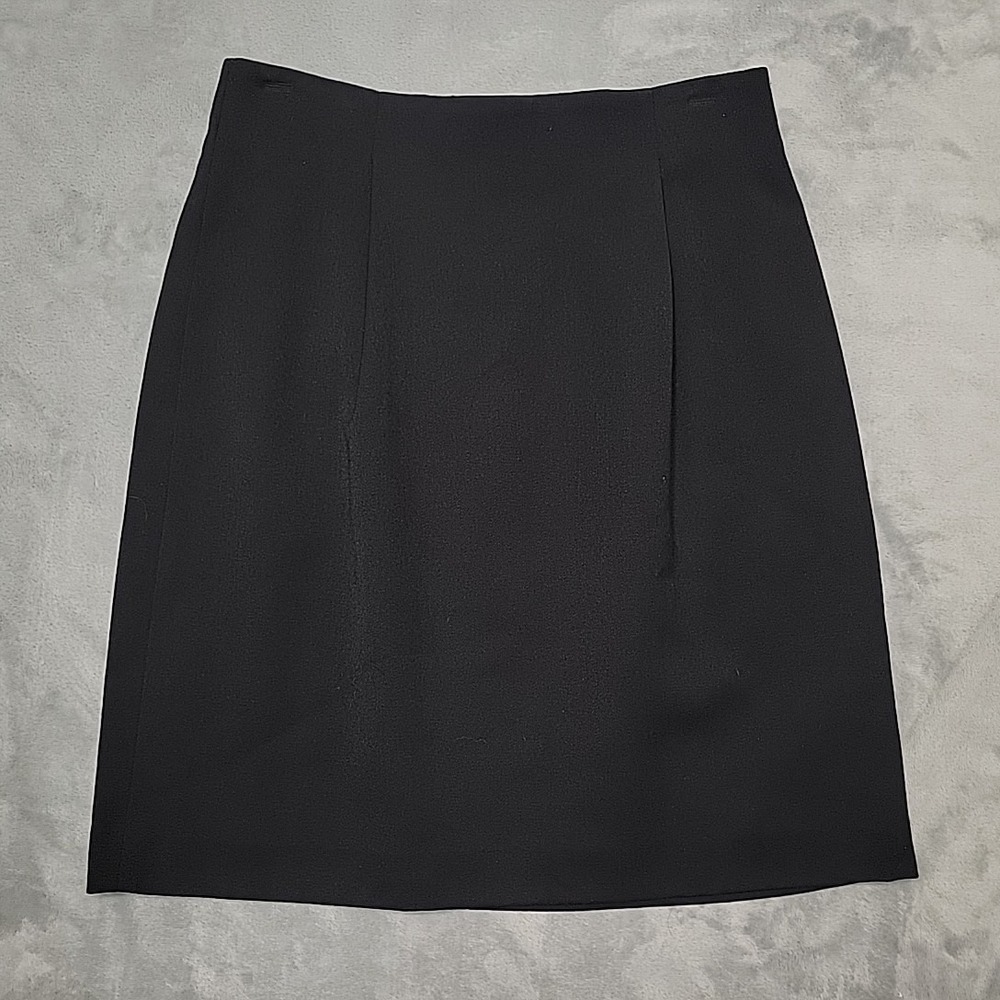 Preview Collection Skirt Womens 4 Black Pencil Career Office Professional Formal